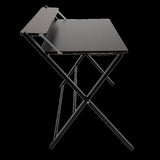 Folding Desk with Shelf Computer Laptop PC Table Side Home Office Furniture V63-835791