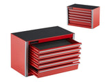 Metal Tool Box, 8.6-inch, Portable Metal Tool Box with 5 Drawers, Small Tool Chest with EVA Liners V952-CTSBXSGJX86IY6PZFV0