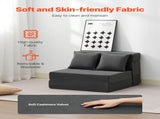 Folding Sofa Bed, 3-in-1 Foldable Couch Bed with 2 Pillows and Washable Cover, 25D High Density V952-ZDSFDDZSFSINLMIP6V0