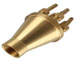 Copper Water Fountain Nozzle Direct Spraying Universal Adjust Pool Sprinkler Head for Garden G2 Inch V1294-YM0901-3111230245312
