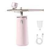 Nano Facial Steamer - Rechargeable & Portable High Pressure Face Oxygen Sprayer Machine, 0.3mm V1107-111-35788-WHT