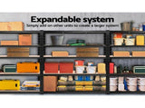 Giantz 2.4Mx1.8M Garage Shelving Warehouse Rack Pallet Racking Storage Shelve WR-E-12X18-BKX2