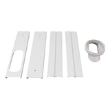 Portable AC Window Vent Kit Air Conditioner Window Kit Adjustable PVC Window Seal Kit Panels for V1294-YM0706-3113230203311