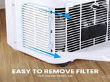 CARSON 2.9kW Reverse Cycle Portable Air Conditioner and Heater, with Dehumidifier, Cooling and V219-COLPCHCA23RA