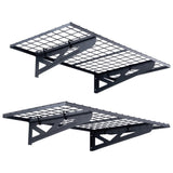 Garage Storage Shelving, 2 Pack, 122 x 61 cm Heavy Duty Garage Shelves Wall Mounted, 502 lbs Load V952-ZXCKGBDHSSC48G32SV0