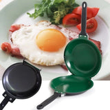 Cake Pan Folding Skillet, Pancake Skillet, Pancake Maker, Copper Omelet Omelette Maker Flip V1192-AZ-W-26532