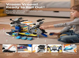 Motorcycle Engine Toy, 25 Pieces, Motorcycle Mechanic Toy with Removable Parts, Lights & Sounds, V952-MTCYQWJHSMTC9XG0X001V9