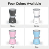 USB Rechargeable Electric Pet Paw Washer Cup Automatic Dog Foot Cleaner with Soft Silicone V1341-ZY-62NMEB9G-PINK