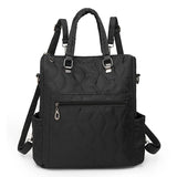 Fashionable Backpack Dual Strap Backpack Travel Backpack Daily Use Backpack - Black - Size 36-34-14 V1347-DSZ-001-123-BLK-36-34-14
