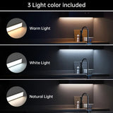 Motion Sensor Night Light LED Night Light Bar Home Lighting Garden Lighting - Black - Size 40CM V1106-124-85187-BLK-40CM