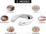 Intelligent Neck Massager with Heat Cordless 3 Modes 15 Levels Deep Relaxation Massage V1263-JX-5965