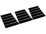 15 Pcs Stair Treads Cuttable Polyester Non Slip Soft Self Adhesive Stair Stripe Floor Mat V1294-YM0523-3117220008312