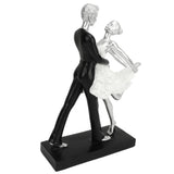 Couple Dancing Sculpture Modern Simple Innovative Resin Hand Crafted Couple Dancing Abstract Statue V1294-YM0706-3115230054911