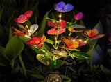 Solar Lawn Lamp Decorative Butterfly Garden Lights Outdoor Landscape Pathway Light IP65 Waterproof V1294-YM0901-L6881WW-2