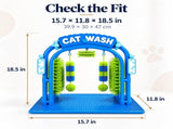 Indoor Cat Self-Grooming Arch Gentle Dry Massage & Hair Removal For Your Relaxed Cat V1107-CS-OLGPFGG5
