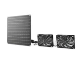 Solar Exhaust Fan IPX7 Waterproof Monocrystalline 15W 12V Solar Panel Ventilation Fan for Chicken V1294-YM0901-3111240173711