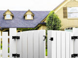 Heavy Duty Self Closing Gate Hinges for Wooden Fences , 90 Degree Adjustable Gate Door Hinges V1192-AZ-W-23093