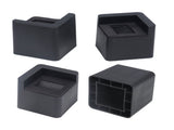 4pcs Bed Corner Fixed Casters Increasing Height 2200 Lb Load Bearing Plastic Furniture Leg V1294-YM0715-3117220134711
