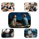 Portable 1L Cordless Electric Heated Lunch Box 16000mAh 60W 304 Stainless Steel Black& Gray V201-ELB6080BGY8AU