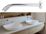G1/2in Wall Stainless Steel Infrared Induction Sensor Water Faucet Hot and Cold Basin Water Tap V1294-YM0901-3112200053211