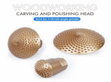 Wood Carving Grinding Head for M14 Angle Grinder, Carbon Steel Polishing Wheel Attachment for V1341-ZY-MXPA3DCA-30MM50MM70MM