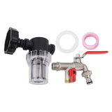 Watering Filter For IBC Tank Tap Adapter Ton Barrel Joint Garden Irrigation Aquarium Pump Water V1294-YM0901-3111240164513