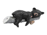 Black Bear Figurine Resin Funny Cute Exquisite Animal Art Statue for Garden Yard Decoration V1294-YM0706-3111230195111