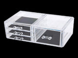 11 Drawers Clear Acrylic Tower Organiser Cosmetic jewellery Luxury Storage Cabinet V63-831611