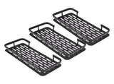 Shower Storage Rack 3 Layers Punch Free Rectangle Aluminum Shower Shelf Basket for Home Bathroom V1294-YM3112220070411-0421