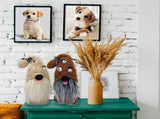 Dog Gnomes Puppy Doll Gnomes Plush Handmade Scandinavian Swedish Ornament Gnome Decorations for Home V1192-AZ-W-25876