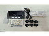 Trailer Tire Pressure Monitoring System, Solar Tire Pressure Monitor With 6 External Sensors V1369-AZ3-W-15898