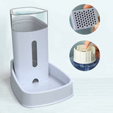 Automatic Water/Dog Feeder Fountain - 3.8L X 2 Pieces - Dog/Cat/Dog Food Feeders And Waterers V1188-MS-227-1118