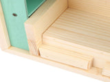 Miniature Doll House Bookshelf Anxiety Bookshelf Ornament Wooden Stress Relief Bookshelf for Room V1294-YM0901-3115240100311