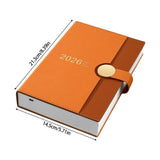 2026 Schedule Planner Daily Planner Multifunction Sections Travel Planning Journal Schedule Notebook V1192-AZ-W-23322