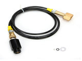1.7m CGA320 Thread CO2 Soda External Hose Adapter Kit for Kitchen Soda Water Cylinder Bucket V1294-YM0901-3118200067211