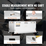 Wheel Alignment Tool, 2-Pack Alignment Tool Toe Plates, Stainless Steel Toe Angle Measurement Tool V952-CLDWJJBXG4BD6BCILV0