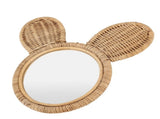 Hanging Mirror High Definition Rattan Mirror Wall Decorative Makeup Mirror for Bathroom Hotel V1294-YM0715-3115210268711