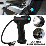 Portable 120W Cordless Tire Inflator with Digital Pressure Gauge - 2000mAh Battery, Compatible with V1189-LC-QP-00262