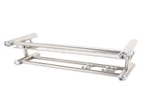 Bathroom Floating Shelves Stainless Steel Thicken Single Layer 40cm Shower Towel Rack for Towel Bath V1294-YM0706-3112230041811