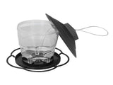 Bird 1L Durable ABS Easy Filling Transparent Container Portable Pavilion Design Hanging Bird V1294-YM0715-3111210498611