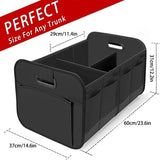 1 Car Trunk Automotive Storage, Reinforced Handle, Foldable Multi-Compartment Car V1232-HBXSNX003