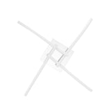 140LED Ceiling Light Elegant Curved Design Ceiling Lamp for Bedroom Living Room Study AC85-265V V1294-YM0901-3119210049611