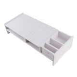 Computer Monitor Riser Laptop PC Stand Home Office Desktop Table Storage Organizer Shelf V1294-YM0901-JY05837