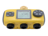 Sprinkler Timer 3/4-1/2in Faucets Programmable Hose Timer 3 Outlets Digital Display Watering V1294-YM0901-3111250084011