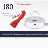 neodymium fishing magnet, N52 magnet, magnet fishing kit, deep sea magnet, river magnet fishing, V1102-133-24403-SLR-J120-20R
