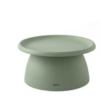 Artiss Coffee Table Round 71CM Plastic Green AI-PP-CT-L-GR