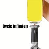 Red Jet Flame Torch Lighter, Wind-resistant Lighter, Refillable Butane Lighter, Electrician V1106-145-SIL-93714