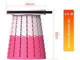 Portable Retractable Stool MAX Gen 8 Telescopic Camping Seat 50cm Tall Extra Wide Heavy Duty Lotus V888-ELOSUNG44510