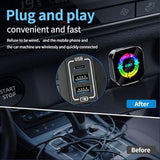 2026 Upgraded 4 in 1 Wireless CarPlay AdapterUltra-mini Size USB Design Wired to Wireless Adapter V1107-800-07258-ORG-3CM