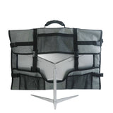 27 Inch Monitor Carrying Case, Universal 27" Computer Monitor Bag with Rubber Handle and Pockets, V1192-AZ-W-3321